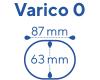 Dimensioni Varico 0